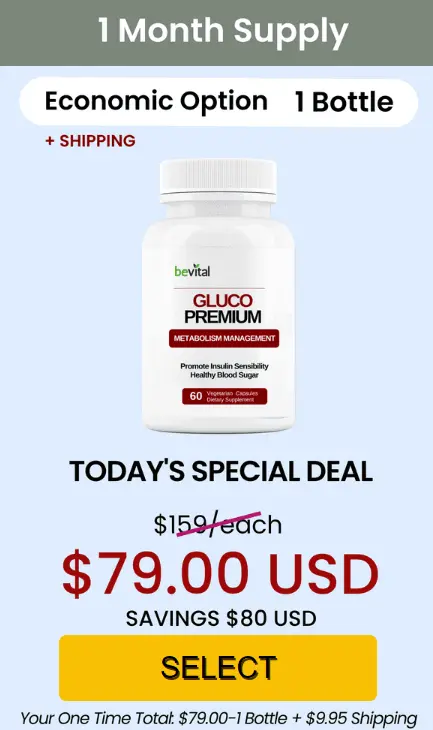 Gluco Premium - 1 Bottle Pack